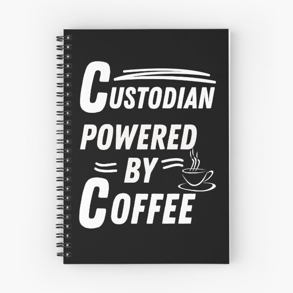 Item preview, Custodian powered by coffee designed and sold by annoying-shirts.