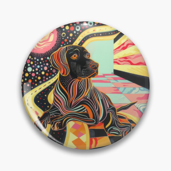 Item preview, Abstract Labrador Retriever designed and sold by FlowersColorful.
