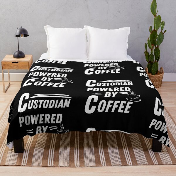 Item preview, Custodian powered by coffee designed and sold by annoying-shirts.