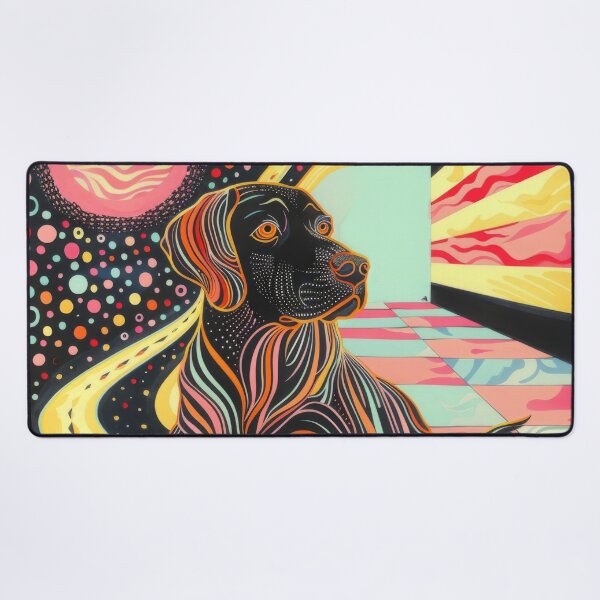 Item preview, Abstract Labrador Retriever designed and sold by FlowersColorful.
