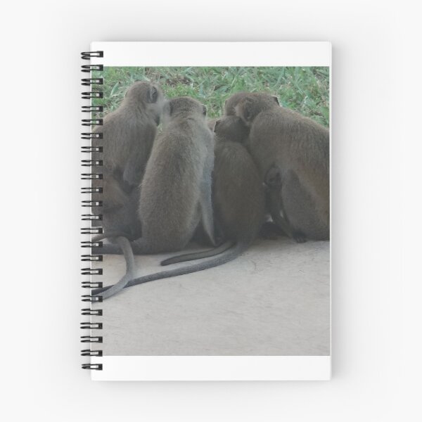 Item preview, Monkey Business Meeting - Kenya Africa designed and sold by exploramum.