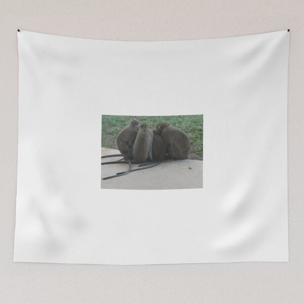 Item preview, Monkey Business Meeting - Kenya Africa designed and sold by exploramum.