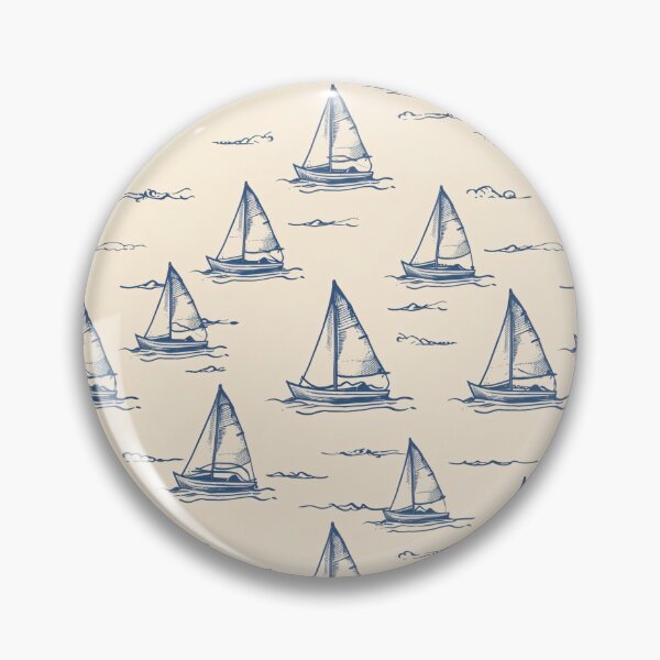 Item preview, Vintage Minimal Sail Boat Pattern - Light Blue Stationery designed and sold by amortka.