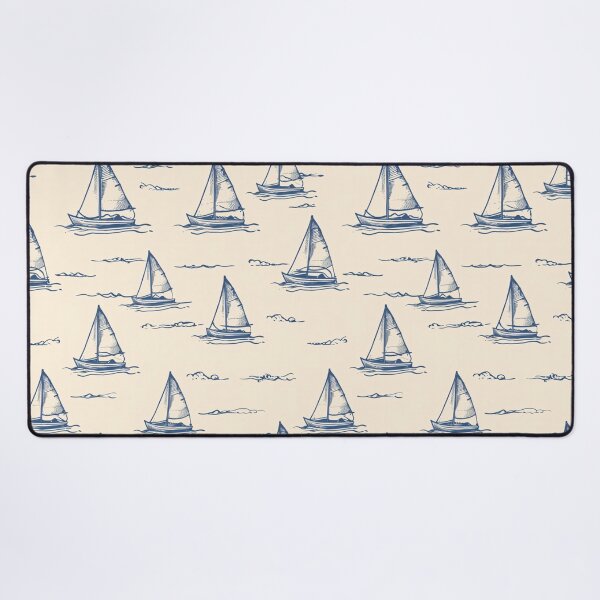 Item preview, Vintage Minimal Sail Boat Pattern - Light Blue Stationery designed and sold by amortka.