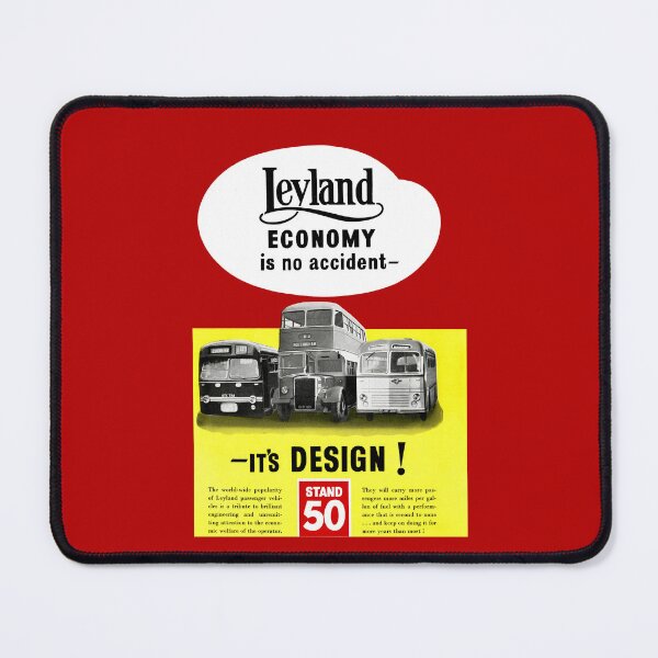 Item preview, LEYLAND BUS - advert designed and sold by ThrowbackAds.