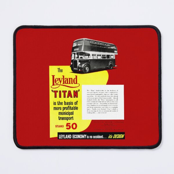 Item preview, LEYLAND BUS - advert designed and sold by ThrowbackAds.