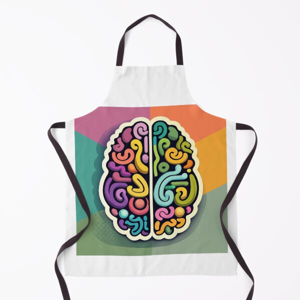 Item preview, Colorful Neural Diversity Brain Illustration designed and sold by NiftyWrx.