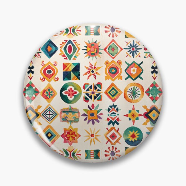Item preview, Ethnic Motif Watercolor Illustration Artwork designed and sold by amortka.
