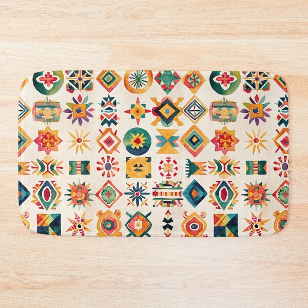 Item preview, Ethnic Motif Watercolor Illustration Artwork designed and sold by amortka.