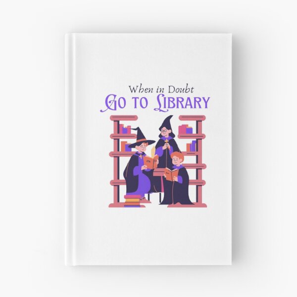 Item preview, When in doubt Go to the Library designed and sold by Store Potterarts.