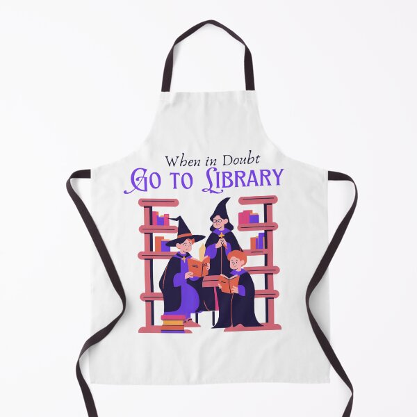 Item preview, When in doubt Go to the Library designed and sold by Store Potterarts.