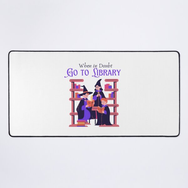 Item preview, When in doubt Go to the Library designed and sold by Store Potterarts.