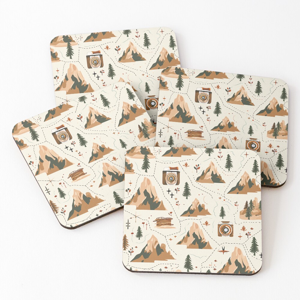 Item preview, Coasters (Set of 4) designed and sold by amortka.
