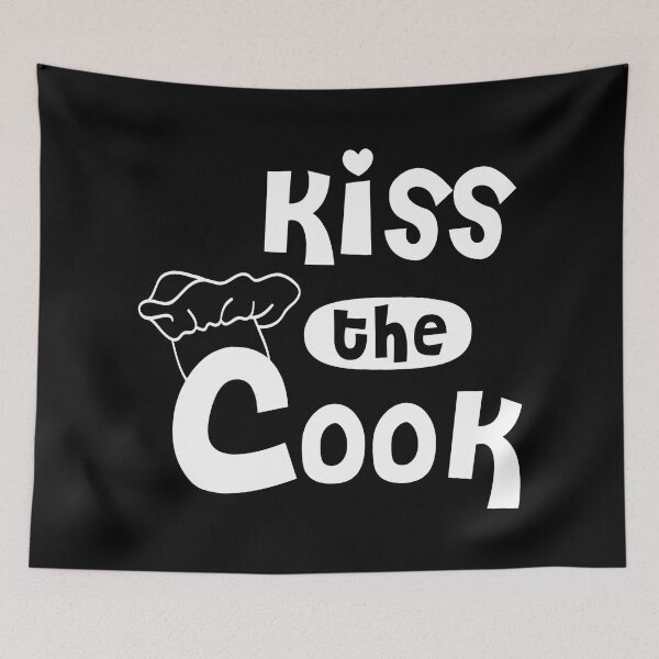 Item preview, Kiss The Cook: Stylish Design for Kitchen Enthusiasts! designed and sold by Luxuriously.