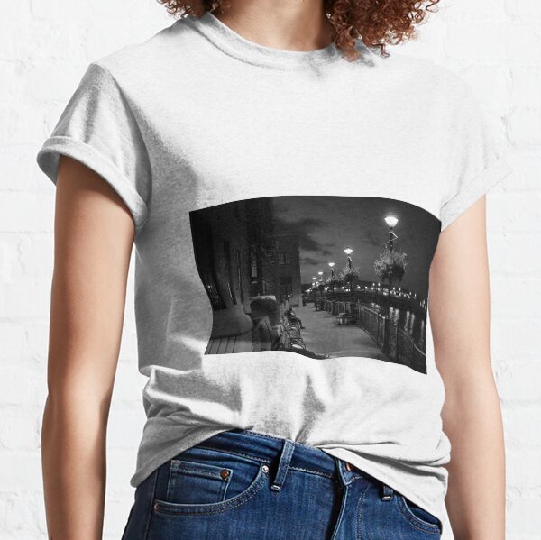 Man on Bench Classic T-Shirt