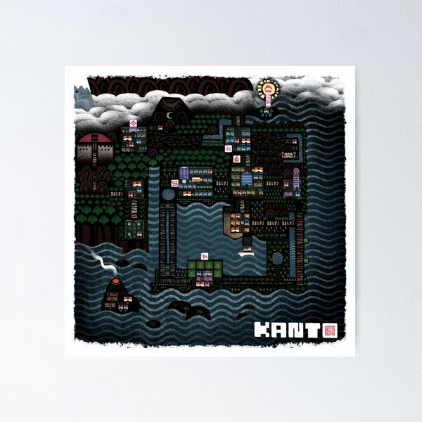 Item preview, KANTO designed and sold by Gizm0Art.