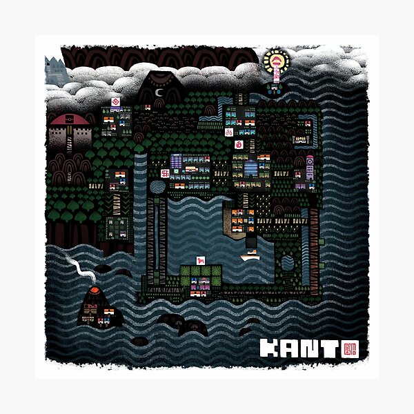 Item preview, KANTO designed and sold by Gizm0Art.