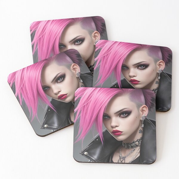Item preview, Punk Aesthetic Girl Graphic design designed and sold by SoccaTamam.