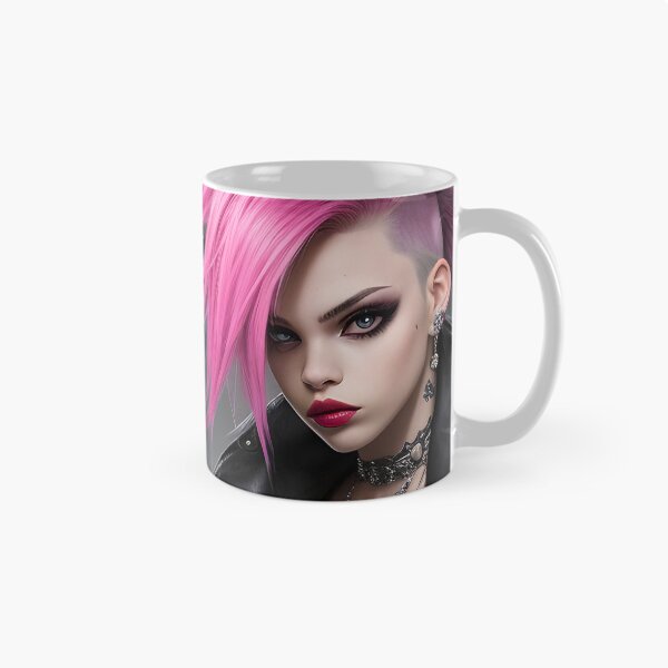 Item preview, Punk Aesthetic Girl Graphic design designed and sold by SoccaTamam.