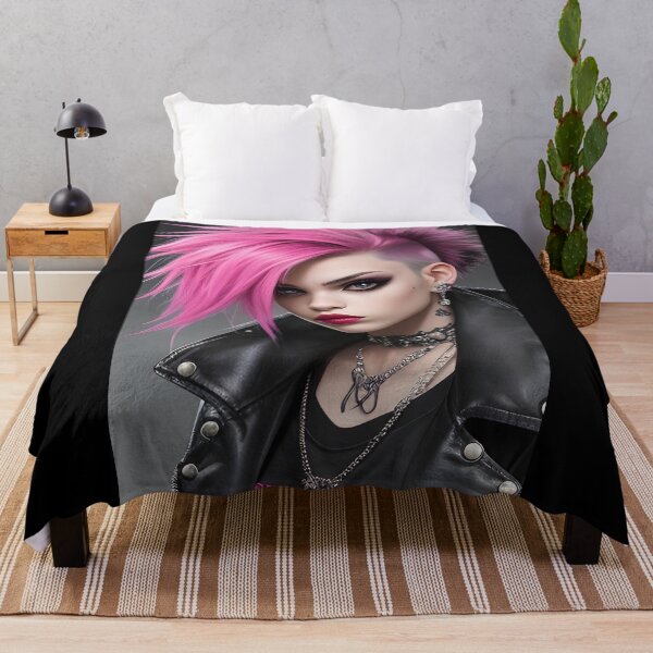 Item preview, Punk Aesthetic Girl Graphic design designed and sold by SoccaTamam.