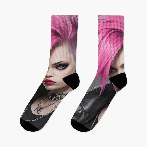 Item preview, Punk Aesthetic Girl Graphic design designed and sold by SoccaTamam.