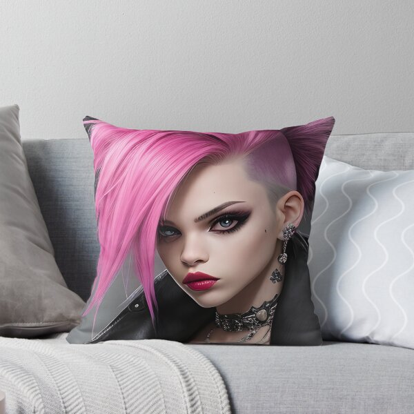 Item preview, Punk Aesthetic Girl Graphic design designed and sold by SoccaTamam.
