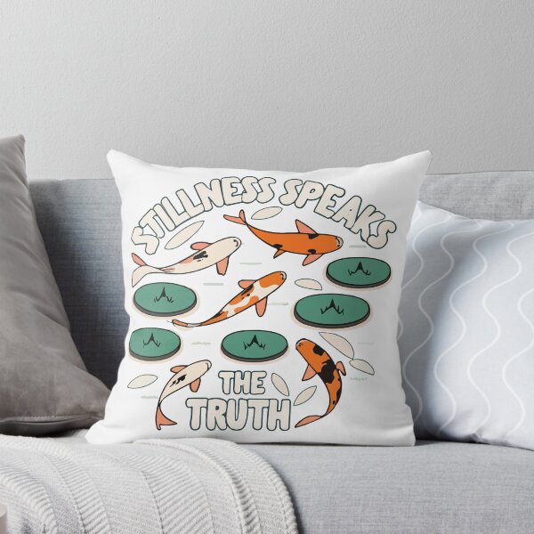 Item preview, Stillness Speaks the Truth - Koi Pond Minimalist Design designed and sold by NiftyWrx.