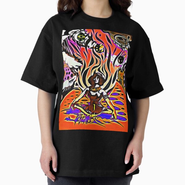 Madonna with the Goldern Arms Oversized T-Shirt