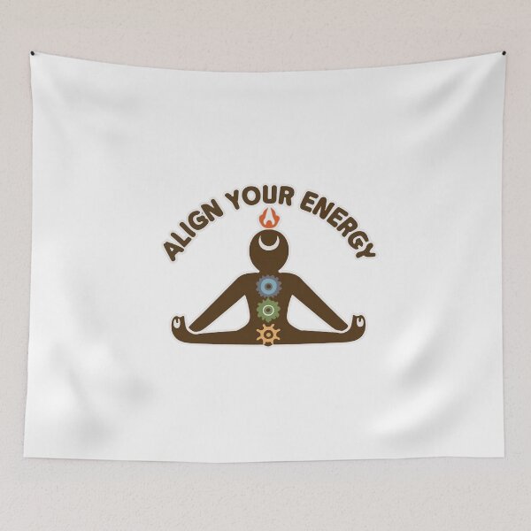 Item preview, Yoga Pose Chakra Energy Alignment designed and sold by NiftyWrx.