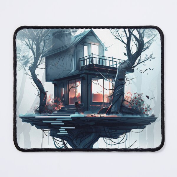 Item preview, Creepy Anime House in the Woods designed and sold by WartonnoArt.