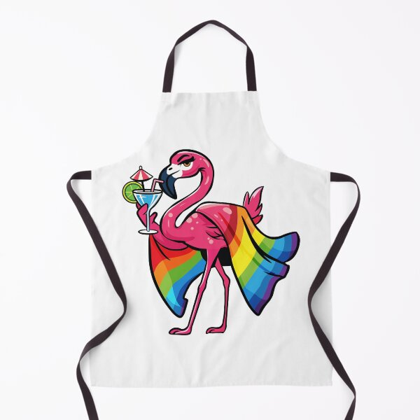 Item preview, Pink Flamingo LGBTQ Pride Summer Tropical designed and sold by Designer-Girl.