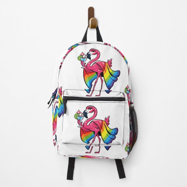 Item preview, Pink Flamingo LGBTQ Pride Summer Tropical designed and sold by Designer-Girl.