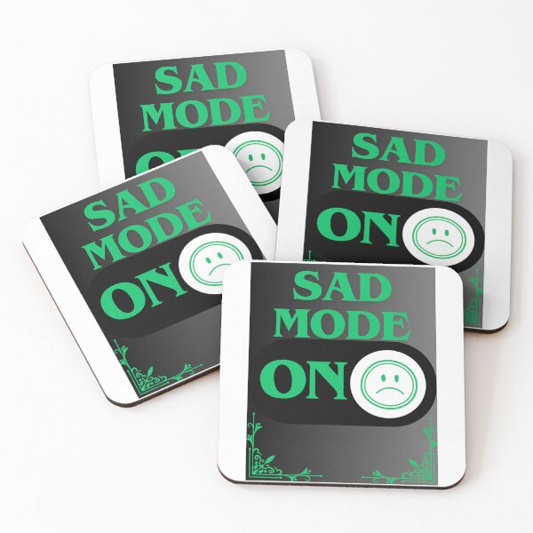 Item preview, Sad Mode: On designed and sold by CraftTee.