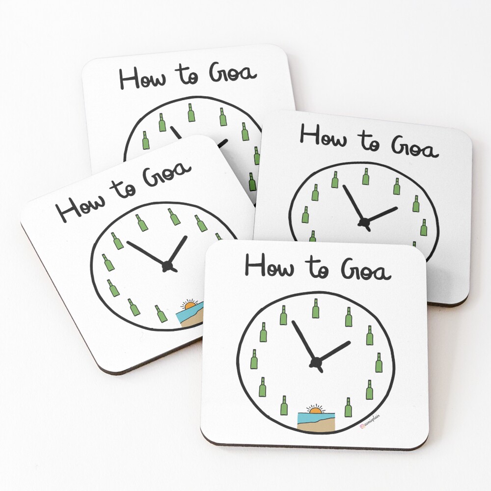 Item preview, Coasters (Set of 4) designed and sold by comixplain.