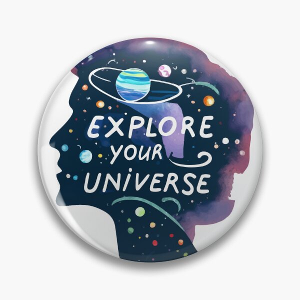 Item preview, Explore Your Universe - Spiritual Silhouette Watercolor Design designed and sold by NiftyWrx.