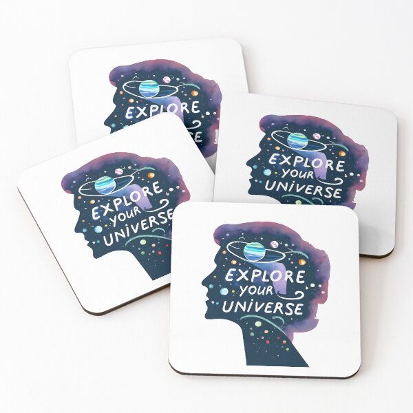 Item preview, Explore Your Universe - Spiritual Silhouette Watercolor Design designed and sold by NiftyWrx.