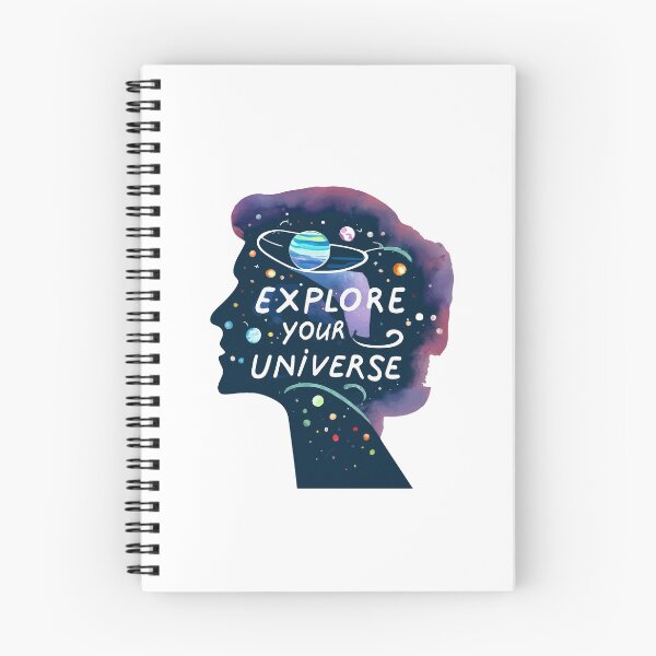 Item preview, Explore Your Universe - Spiritual Silhouette Watercolor Design designed and sold by NiftyWrx.
