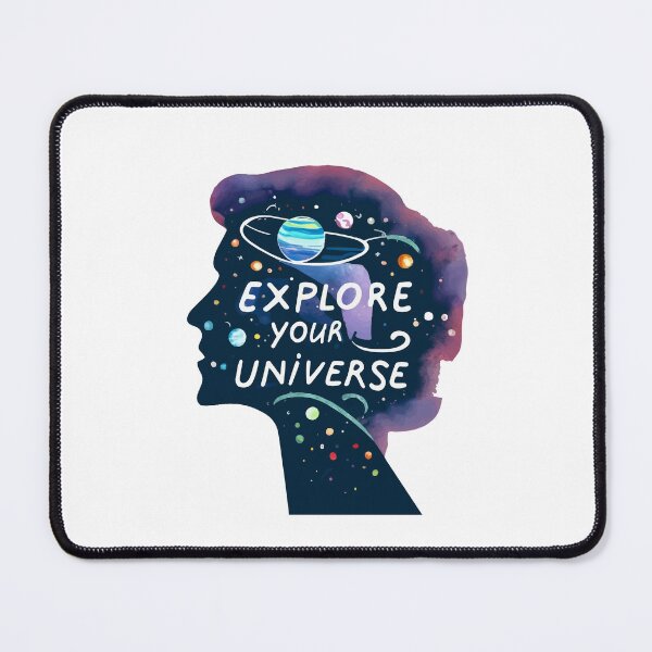 Item preview, Explore Your Universe - Spiritual Silhouette Watercolor Design designed and sold by NiftyWrx.