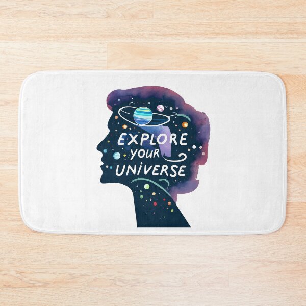 Item preview, Explore Your Universe - Spiritual Silhouette Watercolor Design designed and sold by NiftyWrx.