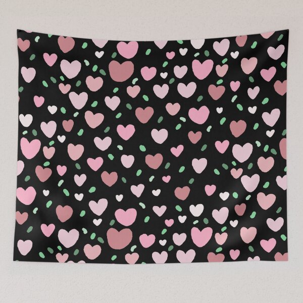 Item preview, pink heart pattern designed and sold by zzzozzo.
