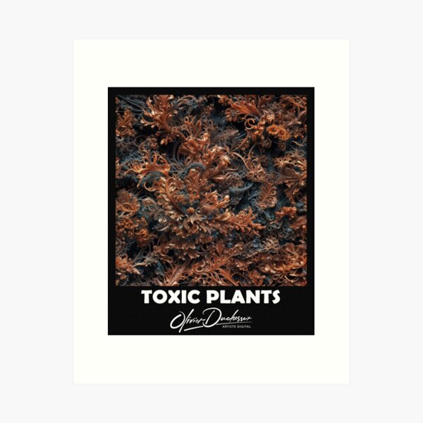 Aperçu de l'œuvre Toxic plant 79 créée et vendue par olivier duchossoir.