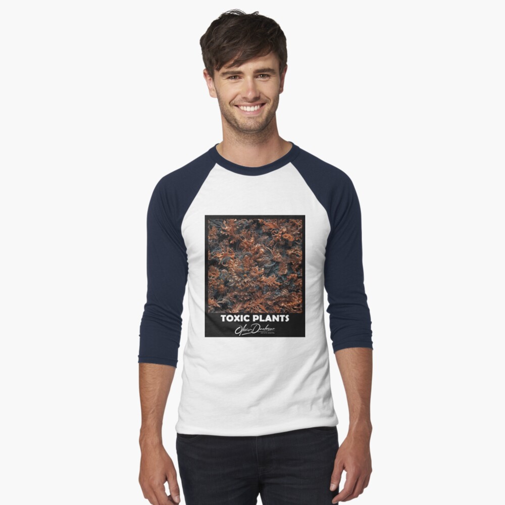 Aperçu de l'œuvre T-shirt baseball manches ¾ créée et vendue par oduchossoir.