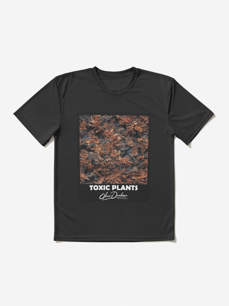 Aperçu 2 sur 7. T-shirt respirant avec l'œuvre Toxic plant 79 créée et vendue par oduchossoir.
