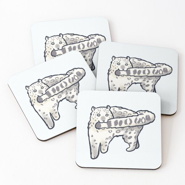 Item preview, snow leopard designed and sold by Artofmayara.