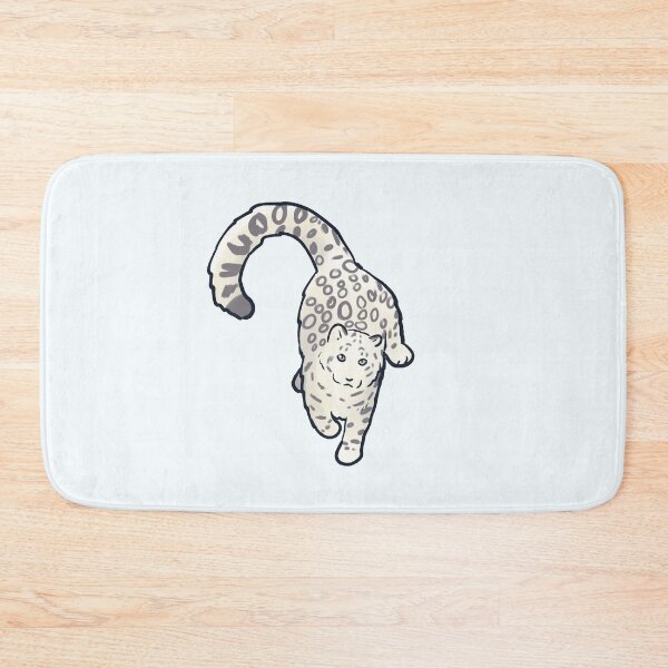 Item preview, snow leopard illustration  designed and sold by Artofmayara.