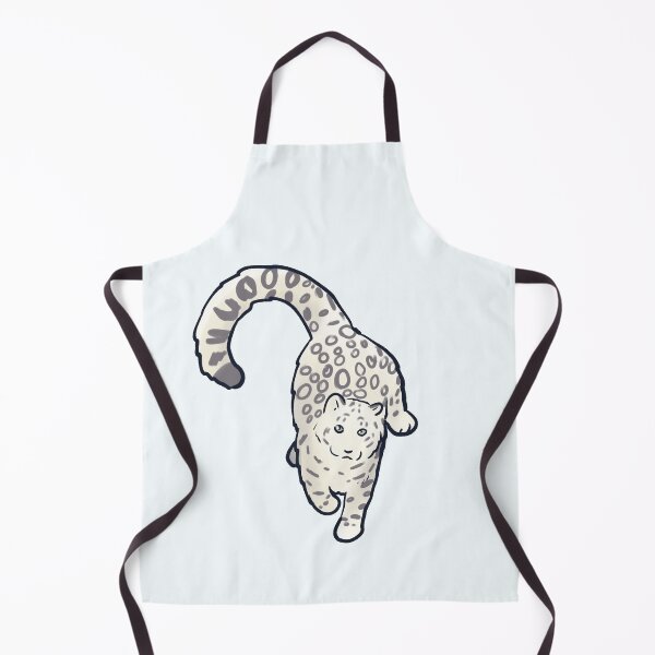 Item preview, snow leopard illustration designed and sold by Artofmayara.