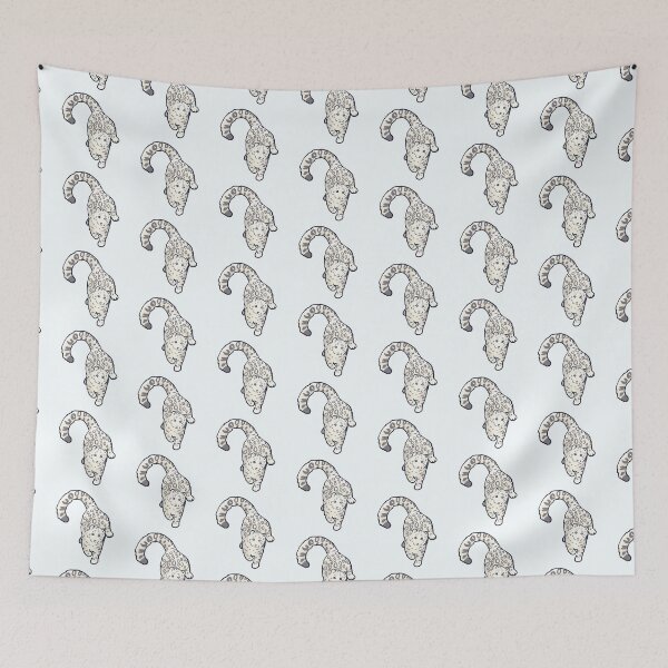 Item preview, snow leopard illustration  designed and sold by Artofmayara.