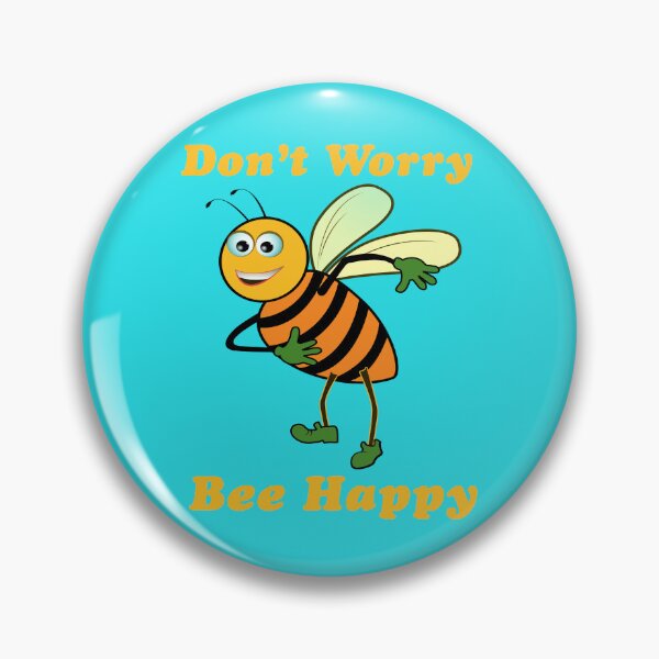 Item preview, HAPPY HONEY BEES FOR YOU GARDENERS AND KIDS, SO DONOT WORRY BEE HAPPY designed and sold by Barbara Jean Photo Art And Design.
