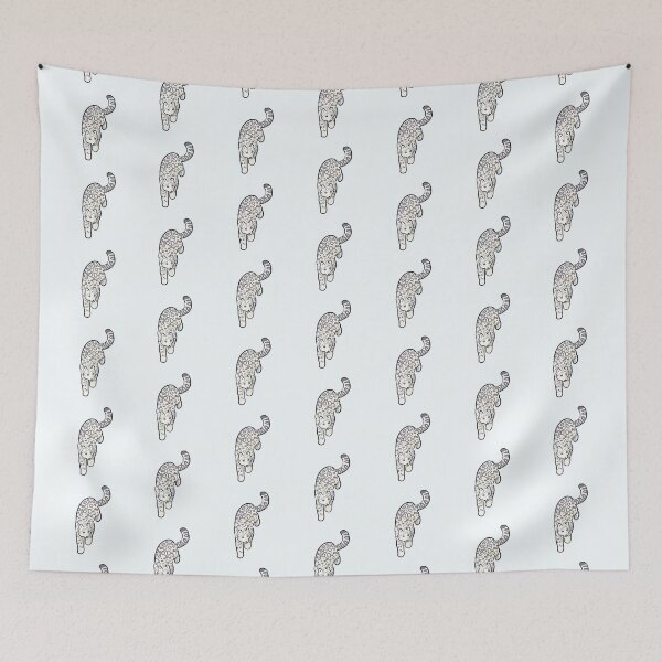 Item preview, Cute snow leopard illustration  designed and sold by Artofmayara.