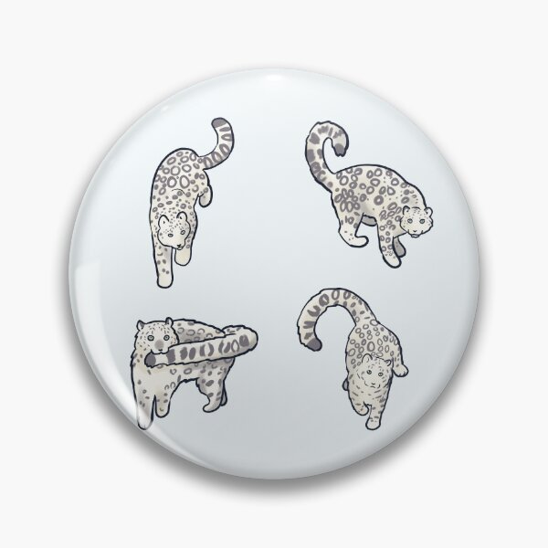 Item preview, snow leopard pack designed and sold by Artofmayara.